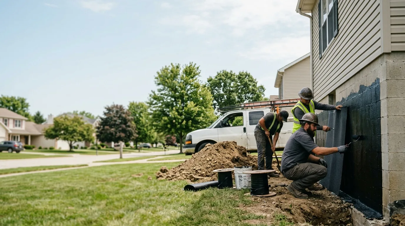 Basement Waterproofing in Fletcher, OH near me